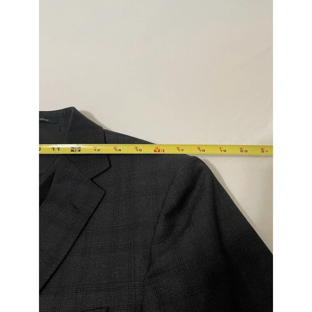 Z Zegna Blazer Men's‎ 54R Gray Turati Suit Jacket Blazer 100% Wool